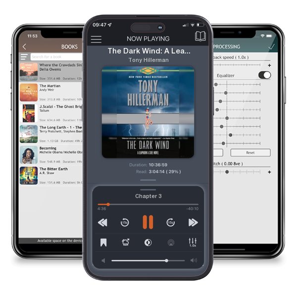Download fo free audiobook The Dark Wind: A Leaphorn and Chee Novel by Tony Hillerman and listen anywhere on your iOS devices in the ListenBook app.