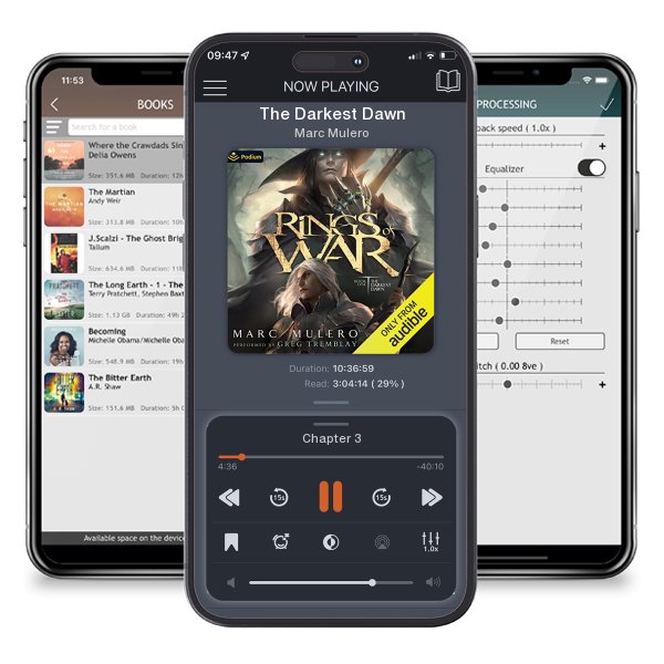 Download fo free audiobook The Darkest Dawn by Marc Mulero and listen anywhere on your iOS devices in the ListenBook app.