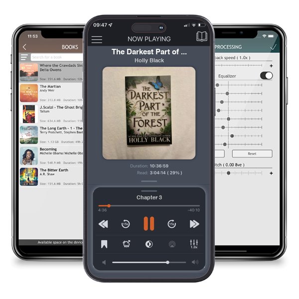 Download fo free audiobook The Darkest Part of the Forest by Holly Black and listen anywhere on your iOS devices in the ListenBook app.