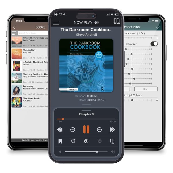 Download fo free audiobook The Darkroom Cookbook by Steve Anchell and listen anywhere on your iOS devices in the ListenBook app.