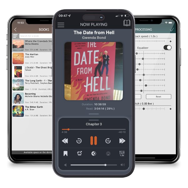 Download fo free audiobook The Date from Hell by Gwenda Bond and listen anywhere on your iOS devices in the ListenBook app.