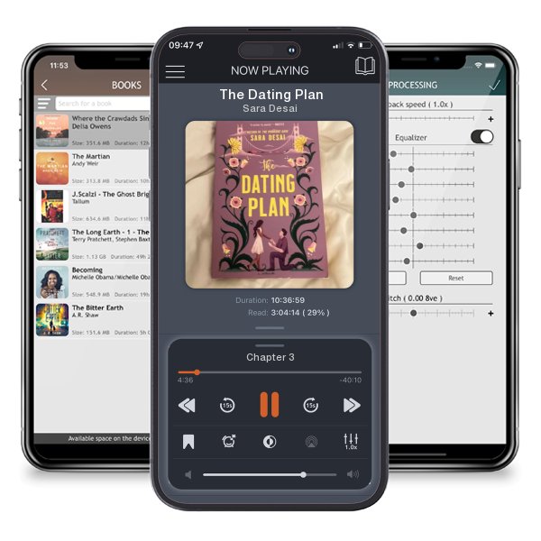 Download fo free audiobook The Dating Plan by Sara Desai and listen anywhere on your iOS devices in the ListenBook app.