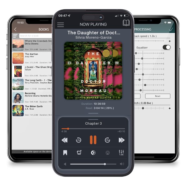 Download fo free audiobook The Daughter of Doctor Moreau by Silvia Moreno-Garcia and listen anywhere on your iOS devices in the ListenBook app.
