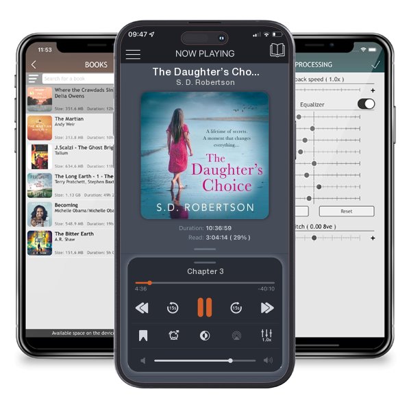 Download fo free audiobook The Daughter’s Choice by S. D. Robertson and listen anywhere on your iOS devices in the ListenBook app.