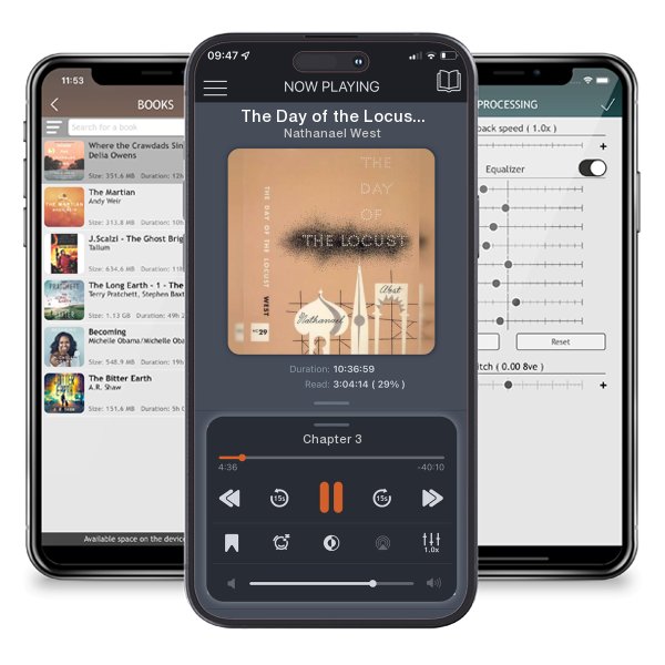 Download fo free audiobook The Day of the Locust by Nathanael West and listen anywhere on your iOS devices in the ListenBook app.
