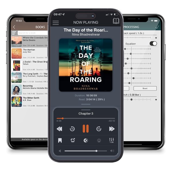 Download fo free audiobook The Day of the Roaring by Nina Bhadreshwar and listen anywhere on your iOS devices in the ListenBook app.