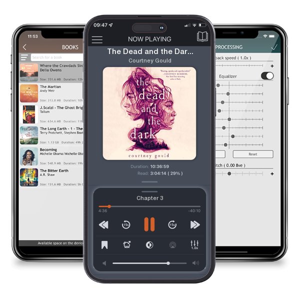 Download fo free audiobook The Dead and the Dark by Courtney Gould and listen anywhere on your iOS devices in the ListenBook app.