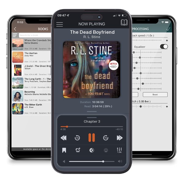 Download fo free audiobook The Dead Boyfriend by R. L. Stine and listen anywhere on your iOS devices in the ListenBook app.