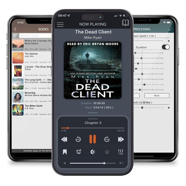 Download fo free audiobook The Dead Client by Mike Ryan and listen anywhere on your iOS devices in the ListenBook app.