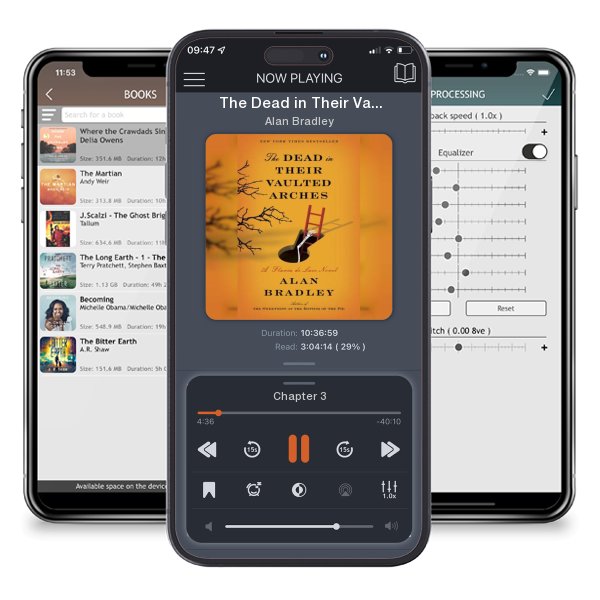 Download fo free audiobook The Dead in Their Vaulted Arches: A Flavia de Luce Novel by Alan Bradley and listen anywhere on your iOS devices in the ListenBook app.