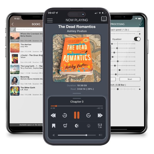 Download fo free audiobook The Dead Romantics by Ashley Poston and listen anywhere on your iOS devices in the ListenBook app.