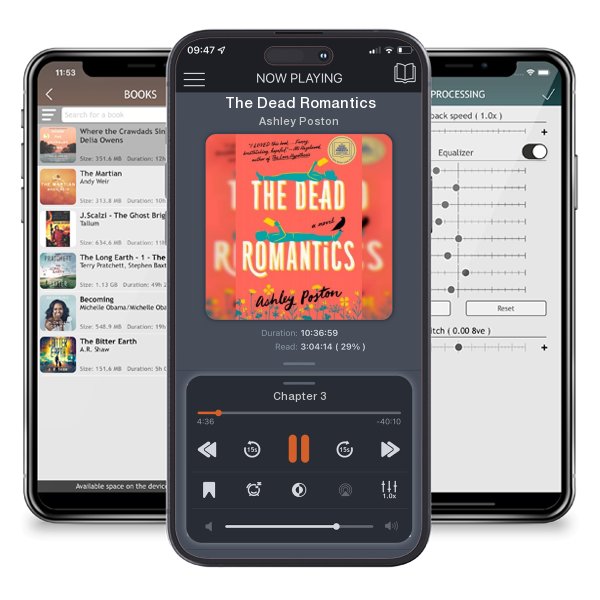 Download fo free audiobook The Dead Romantics by Ashley Poston and listen anywhere on your iOS devices in the ListenBook app.