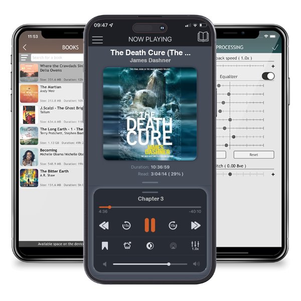 Download fo free audiobook The Death Cure (The Maze Runner, #3) by James Dashner and listen anywhere on your iOS devices in the ListenBook app.