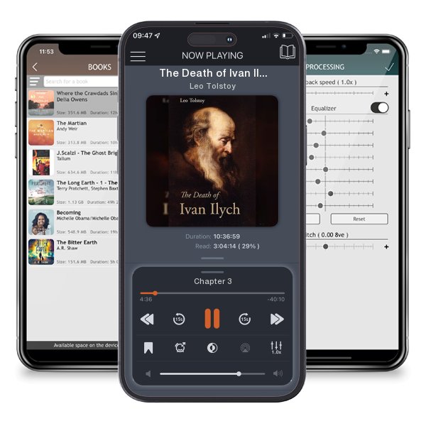 Download fo free audiobook The Death of Ivan Ilych by Leo Tolstoy and listen anywhere on your iOS devices in the ListenBook app.
