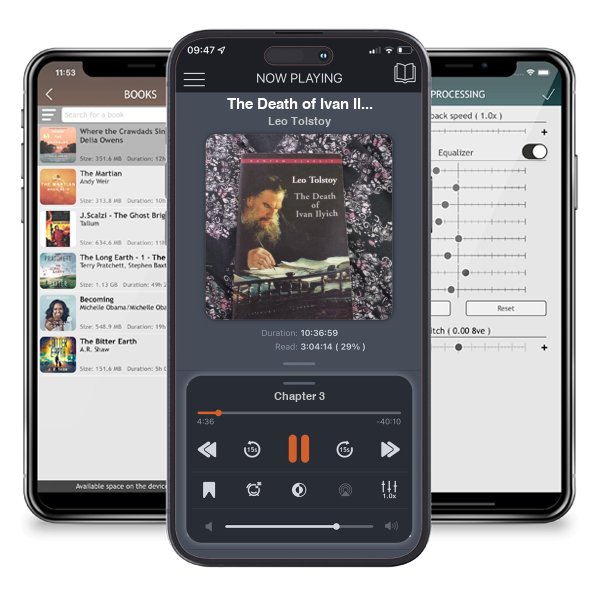 Download fo free audiobook The Death of Ivan Ilyich by Leo Tolstoy and listen anywhere on your iOS devices in the ListenBook app.