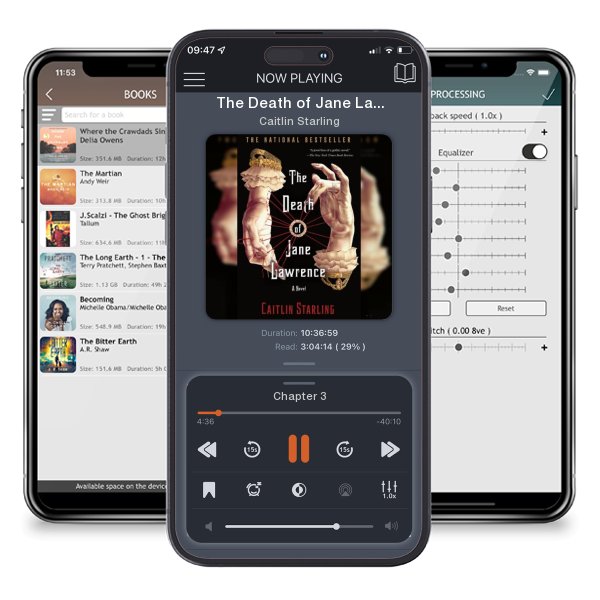 Download fo free audiobook The Death of Jane Lawrence by Caitlin Starling and listen anywhere on your iOS devices in the ListenBook app.