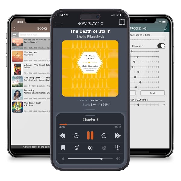 Download fo free audiobook The Death of Stalin by Sheila Fitzpatrick and listen anywhere on your iOS devices in the ListenBook app.