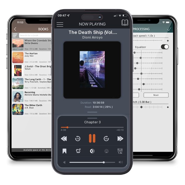 Download fo free audiobook The Death Ship (Vol. 1-3): A Strange Story (Sea Adventure Novel) by Dioni Arroyo and listen anywhere on your iOS devices in the ListenBook app.