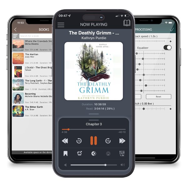 Download fo free audiobook The Deathly Grimm - Forest Grimm Book 2 by Kathryn Purdie and listen anywhere on your iOS devices in the ListenBook app.