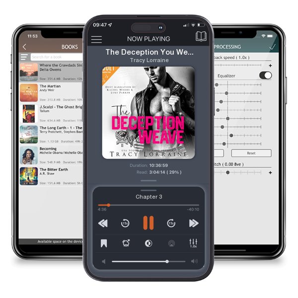 Download fo free audiobook The Deception You Weave by Tracy Lorraine and listen anywhere on your iOS devices in the ListenBook app.