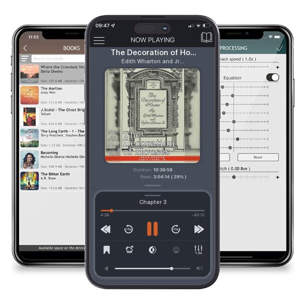 Download fo free audiobook The Decoration of Houses by Edith Wharton and Jr Ogden Codman and listen anywhere on your iOS devices in the ListenBook app.