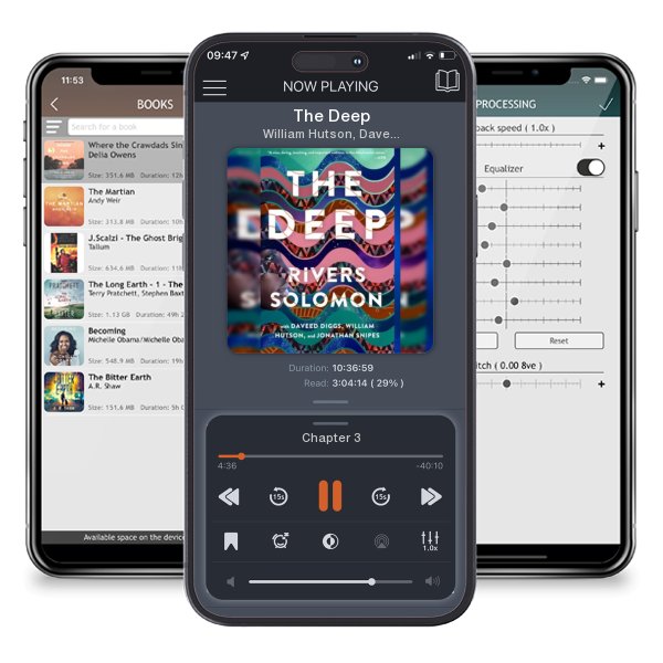 Download fo free audiobook The Deep by William Hutson, Daveed Diggs, et al. and listen anywhere on your iOS devices in the ListenBook app.