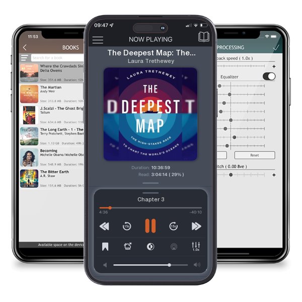Download fo free audiobook The Deepest Map: The High-Stakes Race to Chart the World's... by Laura Trethewey and listen anywhere on your iOS devices in the ListenBook app.