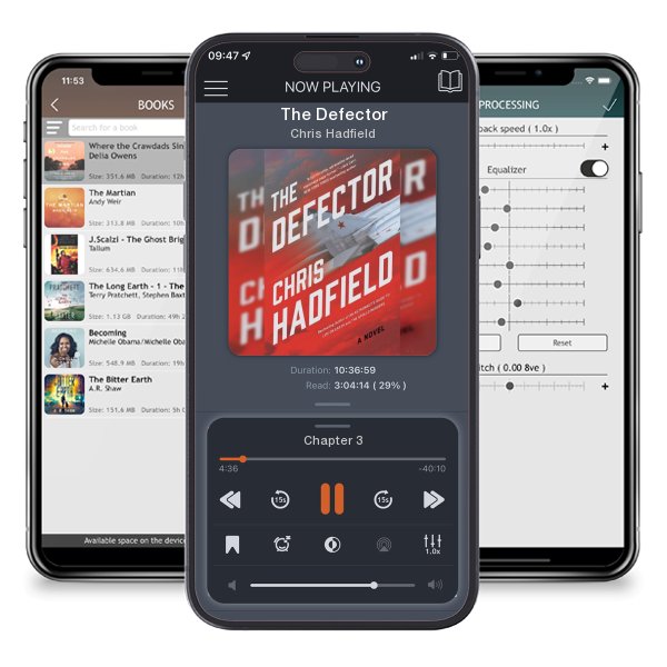 Download fo free audiobook The Defector by Chris Hadfield and listen anywhere on your iOS devices in the ListenBook app.