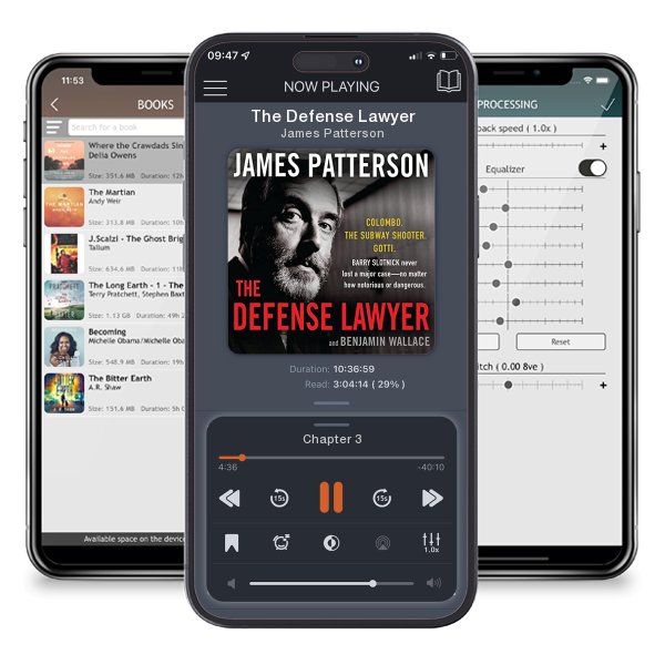 Download fo free audiobook The Defense Lawyer by James Patterson and listen anywhere on your iOS devices in the ListenBook app.