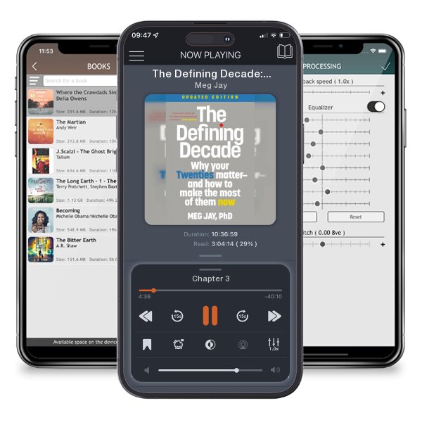 Download fo free audiobook The Defining Decade: Why Your Twenties Matter--And How to... by Meg Jay and listen anywhere on your iOS devices in the ListenBook app.
