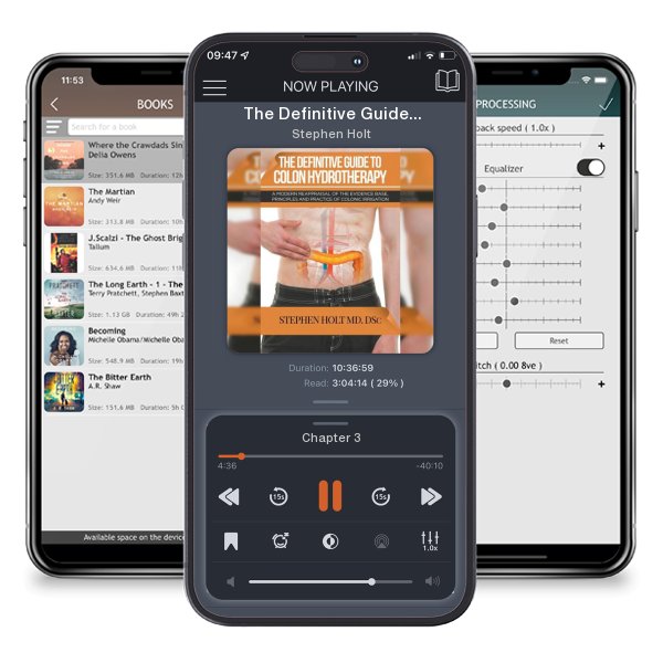 Download fo free audiobook The Definitive Guide to Colon Hydrotherapy by Stephen Holt and listen anywhere on your iOS devices in the ListenBook app.