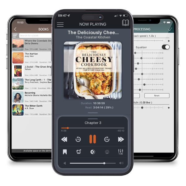 Download fo free audiobook The Deliciously Cheesy Cookbook: Over 100 Cheesy Comfort... by The Coastal Kitchen and listen anywhere on your iOS devices in the ListenBook app.
