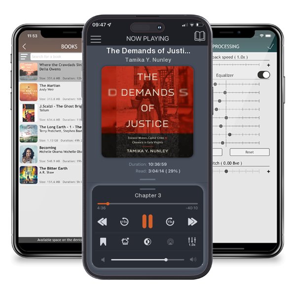 Download fo free audiobook The Demands of Justice: Enslaved Women, Capital Crime, and... by Tamika Y. Nunley and listen anywhere on your iOS devices in the ListenBook app.