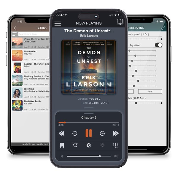 Download fo free audiobook The Demon of Unrest: A Saga of Hubris, Heartbreak, and... by Erik Larson and listen anywhere on your iOS devices in the ListenBook app.