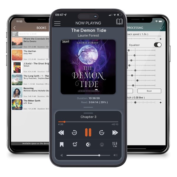 Download fo free audiobook The Demon Tide by Laurie Forest and listen anywhere on your iOS devices in the ListenBook app.
