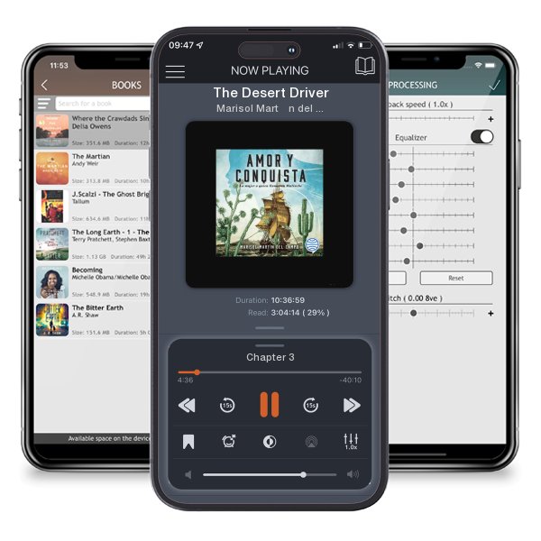 Download fo free audiobook The Desert Driver by Marisol Martín del Campo and listen anywhere on your iOS devices in the ListenBook app.
