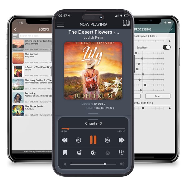 Download fo free audiobook The Desert Flowers - Lily by Judith Keim and listen anywhere on your iOS devices in the ListenBook app.