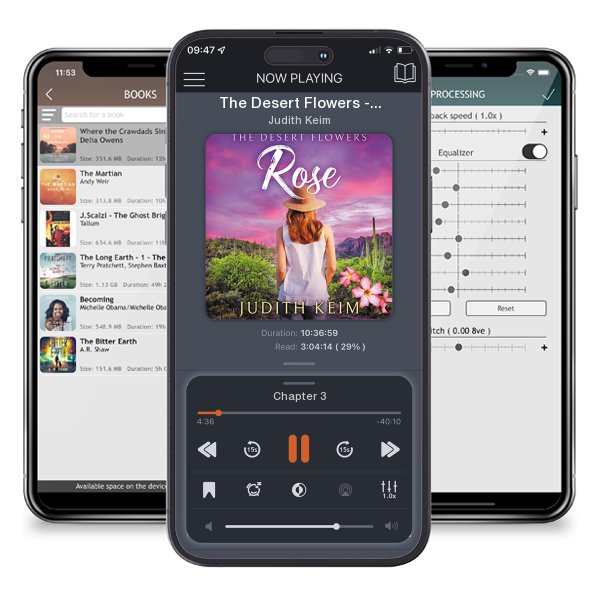 Download fo free audiobook The Desert Flowers - Rose by Judith Keim and listen anywhere on your iOS devices in the ListenBook app.