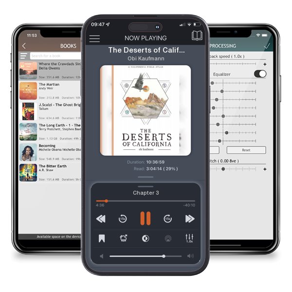 Download fo free audiobook The Deserts of California: A California Field Atlas by Obi Kaufmann and listen anywhere on your iOS devices in the ListenBook app.
