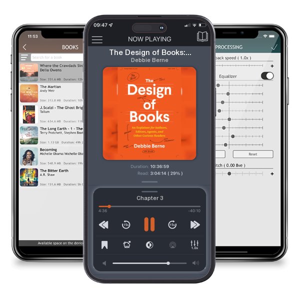 Download fo free audiobook The Design of Books: An Explainer for Authors, Editors, Agents, and Other Curious Readers (Chicago Guides to Writing, Editing, and Publishing) by Debbie Berne and listen anywhere on your iOS devices in the ListenBook app.
