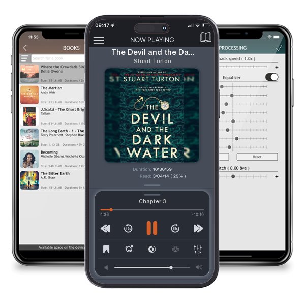 Download fo free audiobook The Devil and the Dark Water by Stuart Turton and listen anywhere on your iOS devices in the ListenBook app.