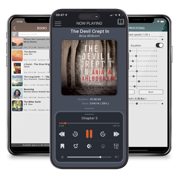 Download fo free audiobook The Devil Crept In by Ania Ahlborn and listen anywhere on your iOS devices in the ListenBook app.