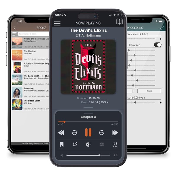 Download fo free audiobook The Devil\'s Elixirs by E.T.A. Hoffmann and listen anywhere on your iOS devices in the ListenBook app.