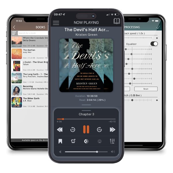 Download fo free audiobook The Devil's Half Acre: The Untold Story of How One Woman... by Kristen Green and listen anywhere on your iOS devices in the ListenBook app.