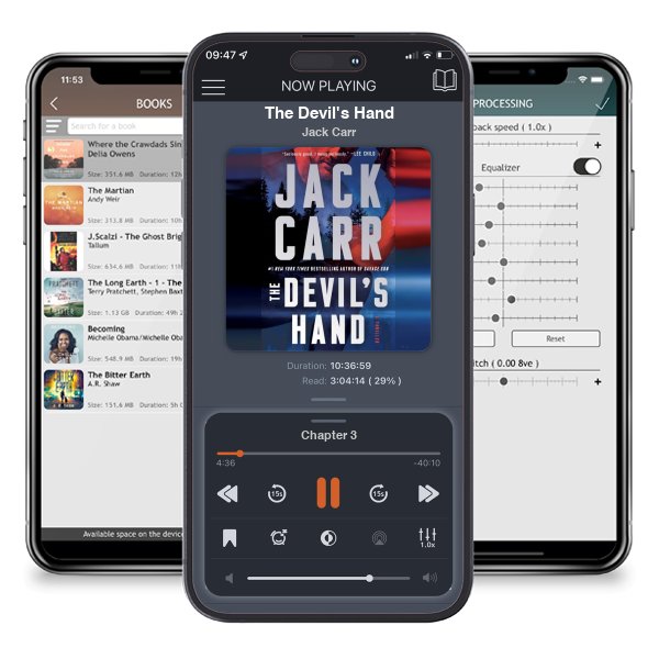 Download fo free audiobook The Devil\'s Hand by Jack Carr and listen anywhere on your iOS devices in the ListenBook app.