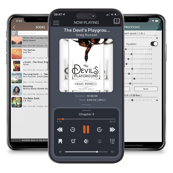 Download fo free audiobook The Devil's Playground by Craig Russell and listen anywhere on your iOS devices in the ListenBook app.