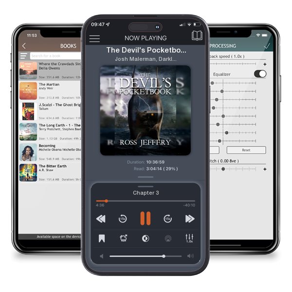 Download fo free audiobook The Devil's Pocketbook by Josh Malerman, Darklit Press, et al. and listen anywhere on your iOS devices in the ListenBook app.
