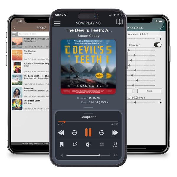 Download fo free audiobook The Devil's Teeth: A True Story of Obsession and Survival... by Susan Casey and listen anywhere on your iOS devices in the ListenBook app.