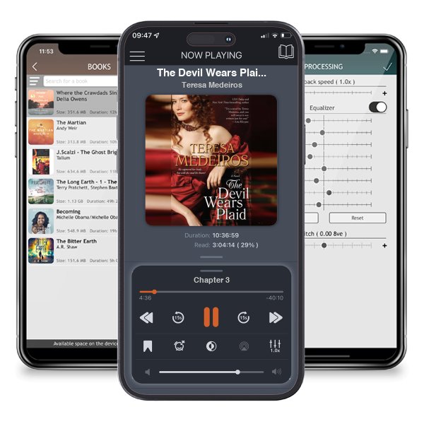 Download fo free audiobook The Devil Wears Plaid by Teresa Medeiros and listen anywhere on your iOS devices in the ListenBook app.
