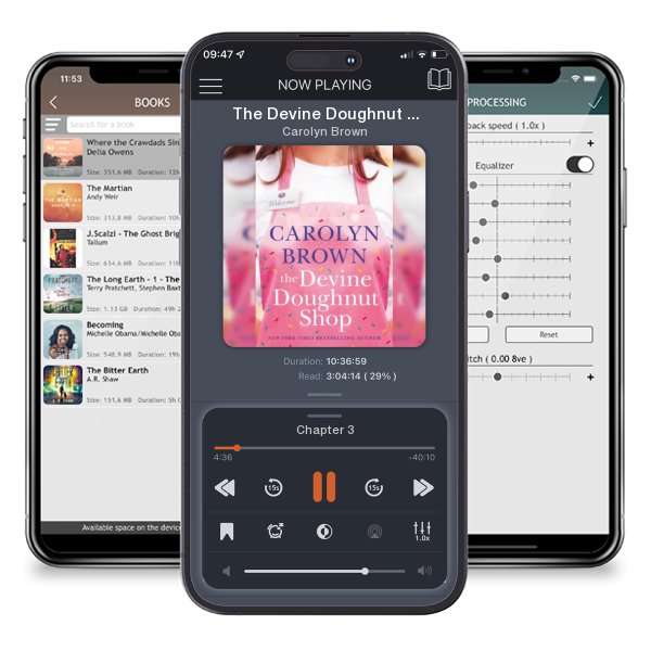 Download fo free audiobook The Devine Doughnut Shop by Carolyn Brown and listen anywhere on your iOS devices in the ListenBook app.